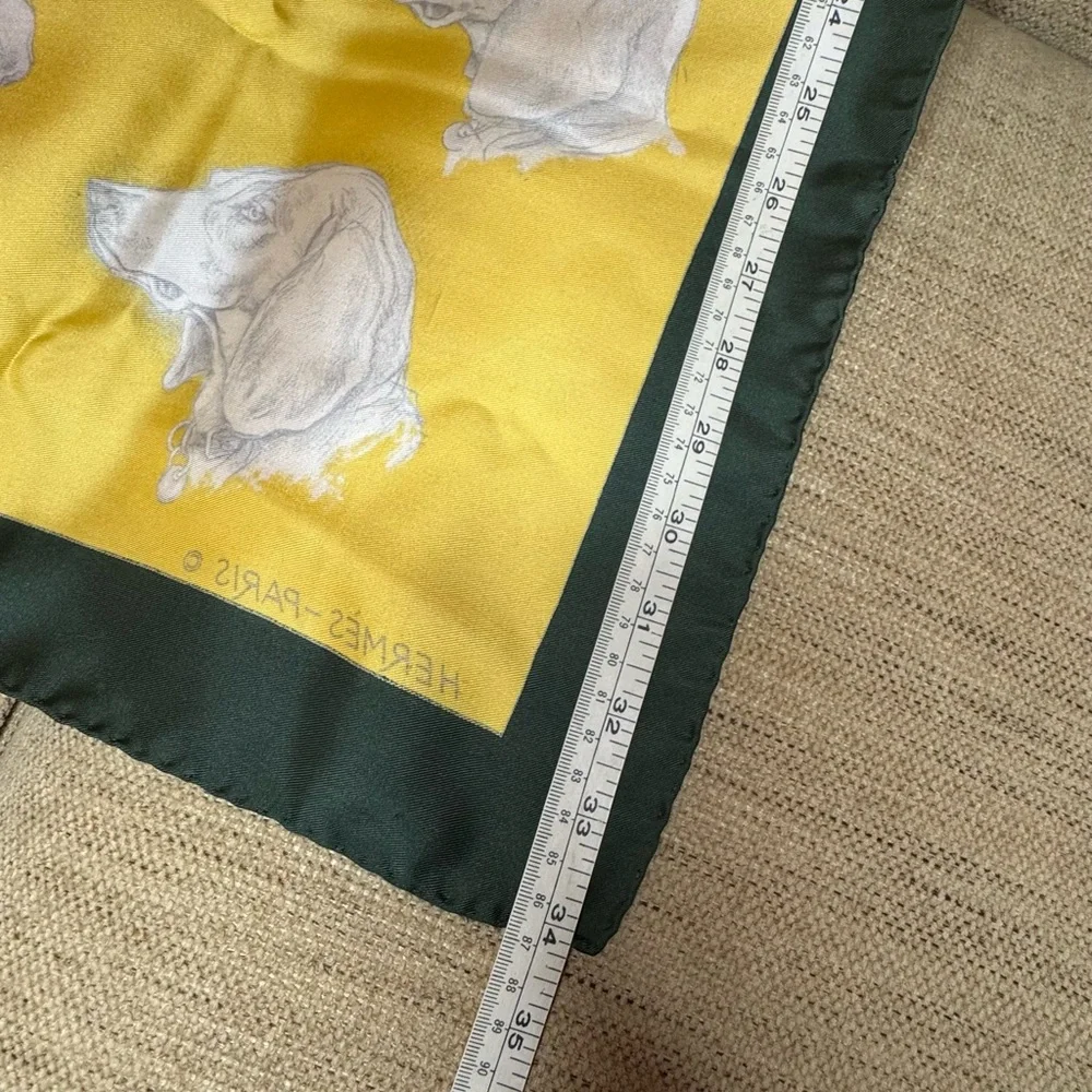 Vintage Hermes Monarch Silk Scarf - Picture 7 of 17